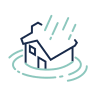 Cover for flood and/or run-off